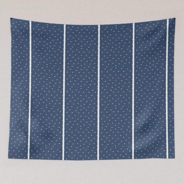 Item preview, Minimalist Royal Blue & Gold Tiny Arch Seamless Pattern designed and sold by LuxocaDesigns24.