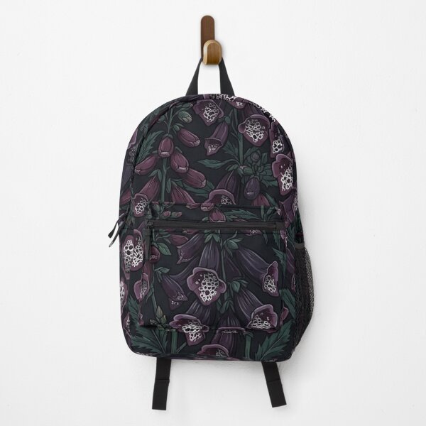 Item preview, Dark Purple Foxglove Botanical Floral Pattern designed and sold by Owcomm.