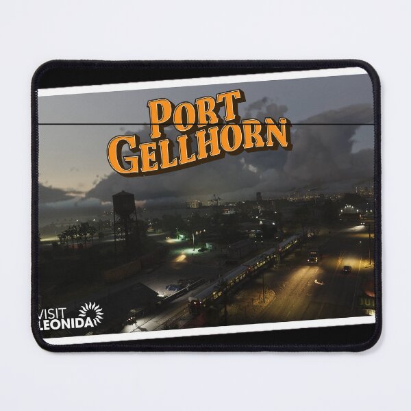 Item preview, GTA 6 Port Gellhorn Postcard designed and sold by Pine & Pixels.