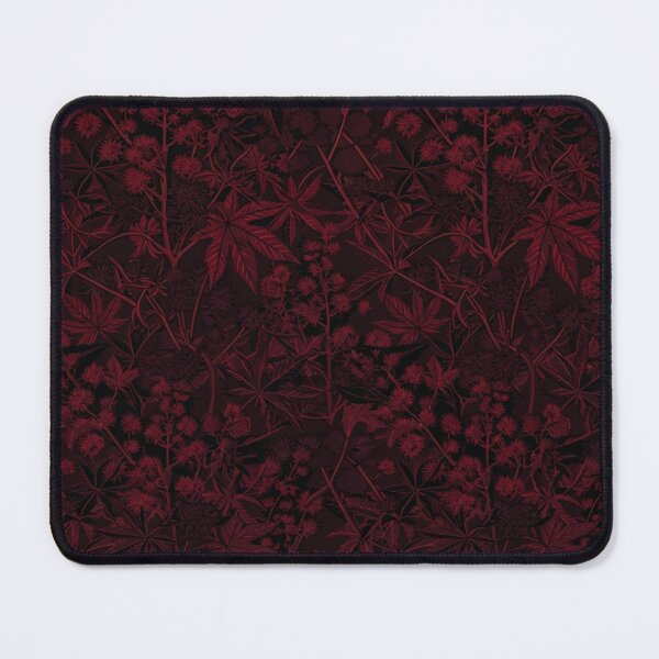 Item preview, Dark Red Botanical Floral Seamless Pattern designed and sold by Owcomm.