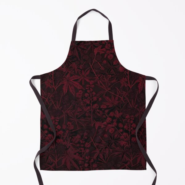 Item preview, Dark Red Botanical Floral Seamless Pattern designed and sold by Owcomm.