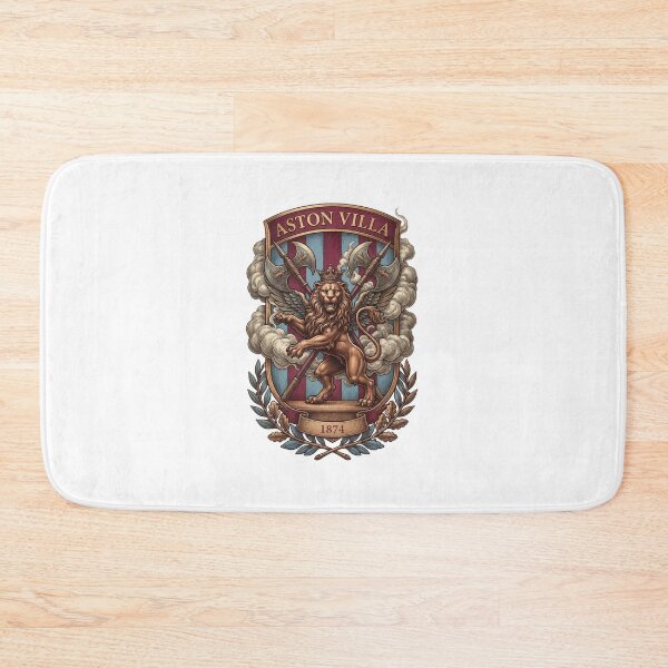 Item preview, Aston Villa Medieval Winged Lion Crest 1874 designed and sold by annaarthk.