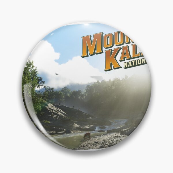 Item preview, GTA 6 Mount Kalaga Postcard designed and sold by Pine & Pixels.