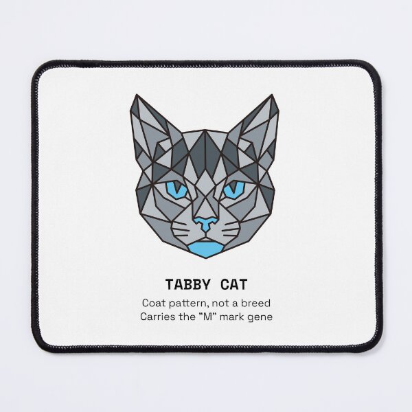 Item preview, Geometric Tabby Cat designed and sold by AnimalsKnowAll.