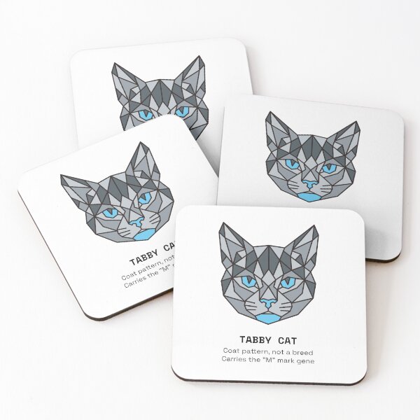 Item preview, Geometric Tabby Cat designed and sold by AnimalsKnowAll.