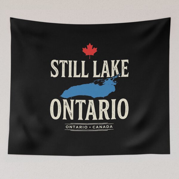 Item preview, Still Lake Ontario Canada Pride Lake America Humor designed and sold by SofenArt.