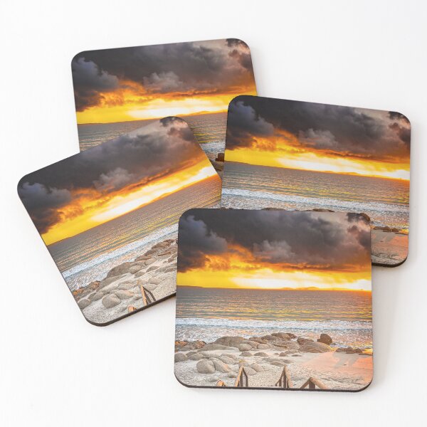 Item preview, Sunset Beams through the Dark Clouds designed and sold by Faith Based Decor & Art &Gifts.