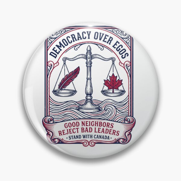 Item preview, Democracy Over Egos designed and sold by Roy & Tiffany.