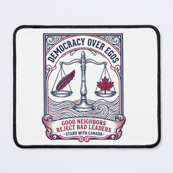 Item preview, Democracy Over Egos designed and sold by Tiffany Roy.