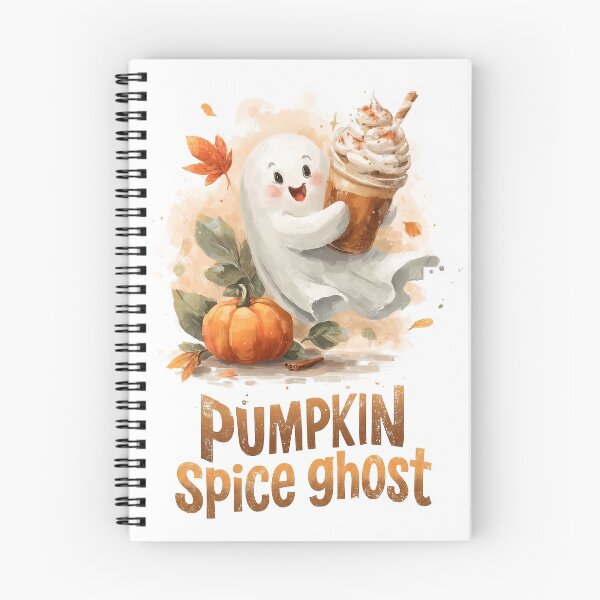 Item preview, Pumpkin Spice Ghost designed and sold by Helenaphotoart.