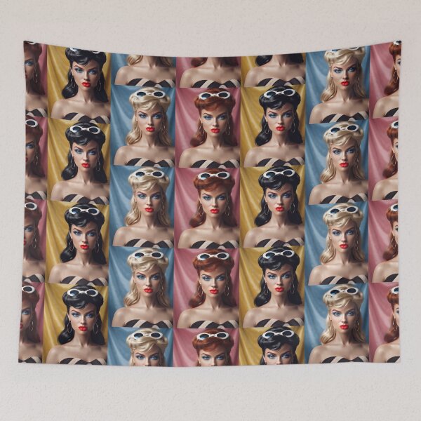 Item preview, Barbara Millicent Roberts Triptych designed and sold by HAVANA BOY INC..