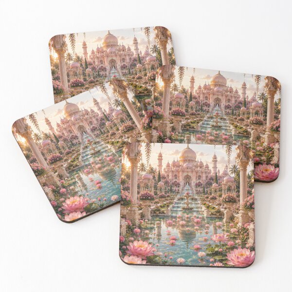 Artikelvorschau, Pink Lotus Palace Garden entworfen und verkauft von AnjaSarahArt.