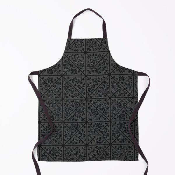 Item preview, Dark Floral Geometric Grid Pattern Elegance designed and sold by Owcomm.