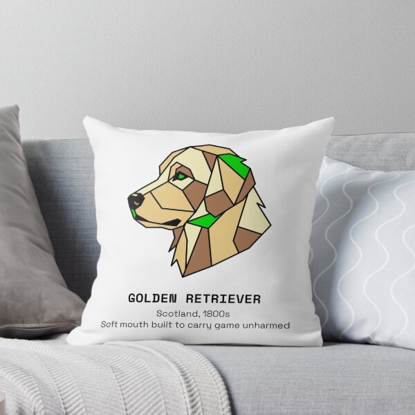 Item preview, Geometric Golden Retriever Dog designed and sold by AnimalsKnowAll.