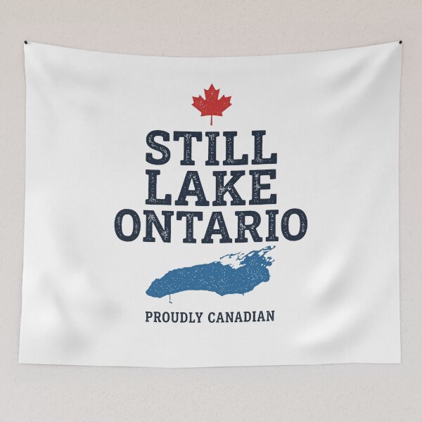 Item preview, Still Lake Ontario Canada Pride Lake America Humor designed and sold by SofenArt.