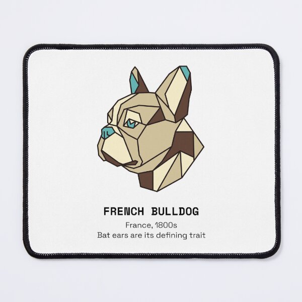 Item preview, Geometric French Bulldog designed and sold by AnimalsKnowAll.