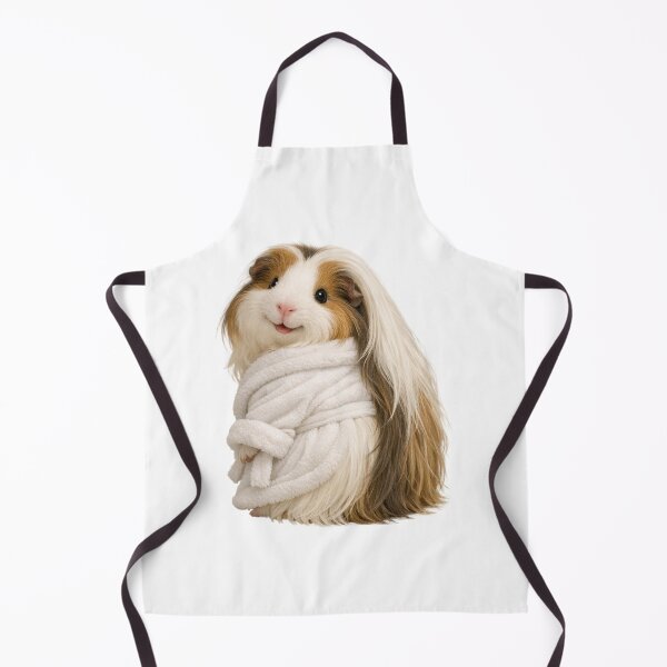 Item preview, Cozy Peruvian Guinea Pig in a Bathrobe designed and sold by Sillytoe.