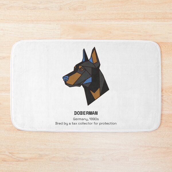 Item preview, Geometric Doberman Dog designed and sold by AnimalsKnowAll.