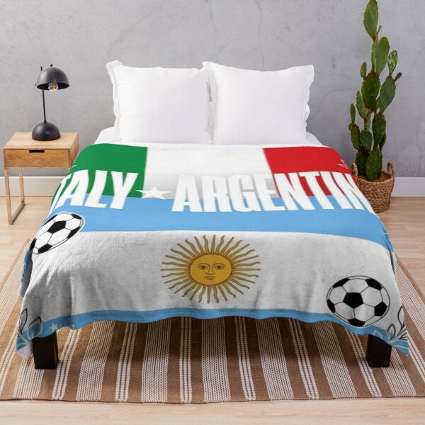 Item preview,  Italy vs Argentina Minimalist Football Match Poster designed and sold by Nexus Space.