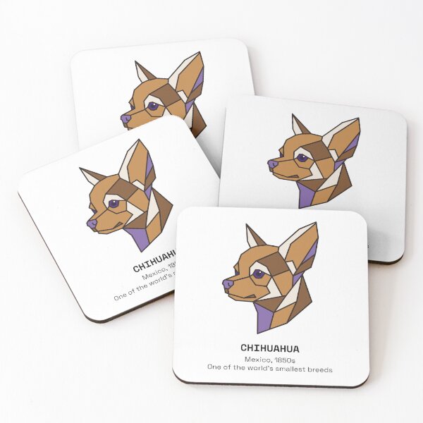 Item preview, Geometric Chihuahua Dog designed and sold by AnimalsKnowAll.