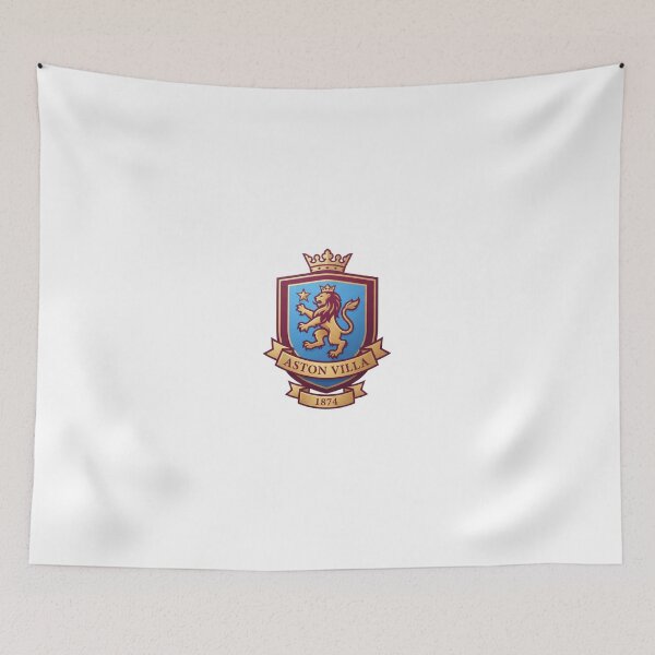 Item preview, Aston Villa Crowned Royal Shield Crest 1874 designed and sold by annaarthk.