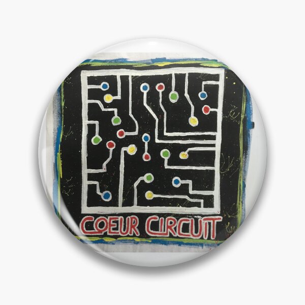 Item preview, Heart of the circuit - Colorful illustration designed and sold by Graffystyle.