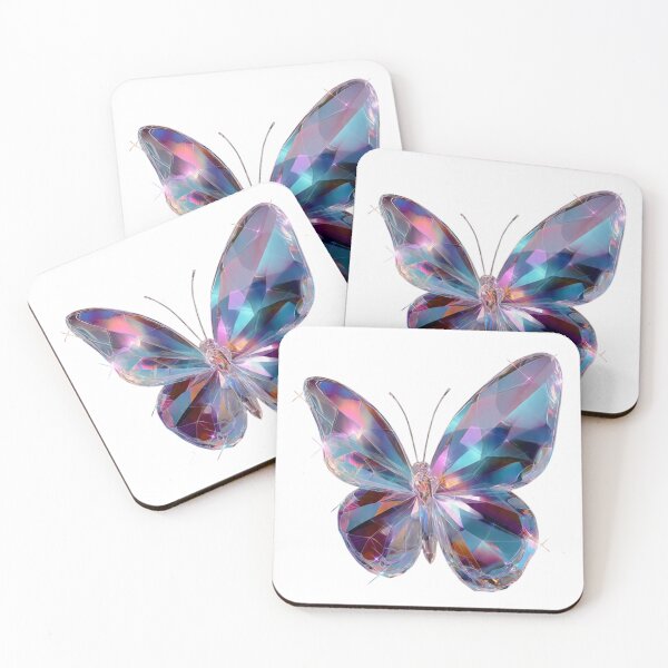 Item preview, Crystal Iridescent Butterfly Diamond Wings designed and sold by LC&LCPlatform.