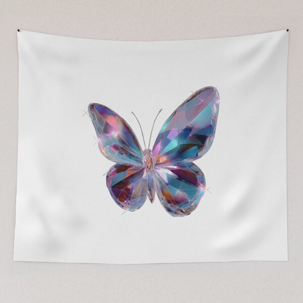 Item preview, Crystal Iridescent Butterfly Diamond Wings  designed and sold by LC&LCPlatform.