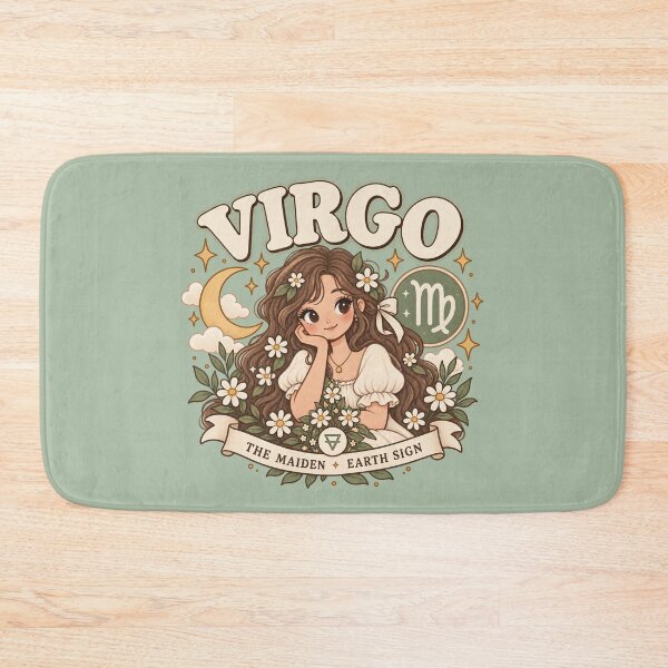 Item preview, Virgo zodiac sign cute designed and sold by ic0tats.