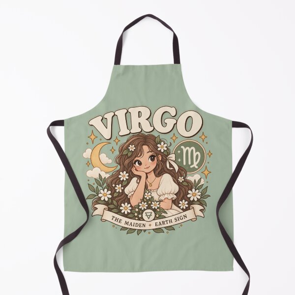Item preview, Virgo zodiac sign cute designed and sold by ic0tats.
