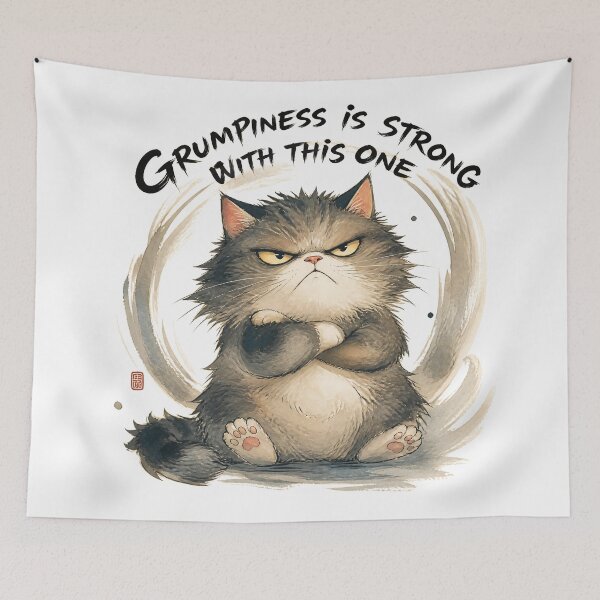 Item preview, The grumpiness is strong designed and sold by Talpha.
