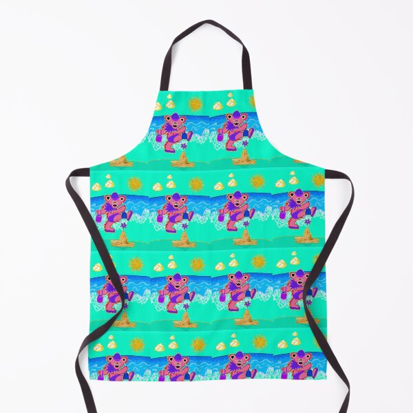 Item preview, Psychedelic dancing bear on the beach designed and sold by Maruly.