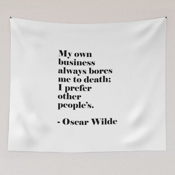 Item preview, Oscar Wilde Funny Quotes   designed and sold by Inspirationmotivation.