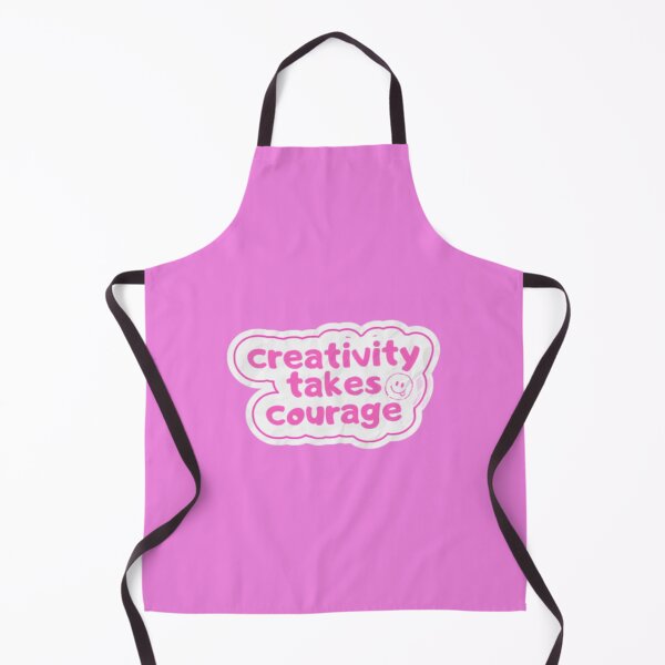 Item preview, Creativity Takes Courage Pink Sticker designed and sold by couragecriativa.