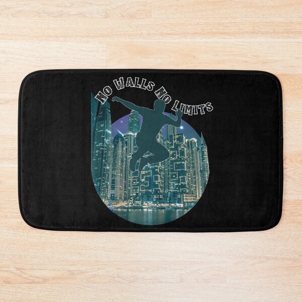 Item preview, No Walls No Limits Parkour Night Jump Extreme Sport designed and sold by Szpaku desart .