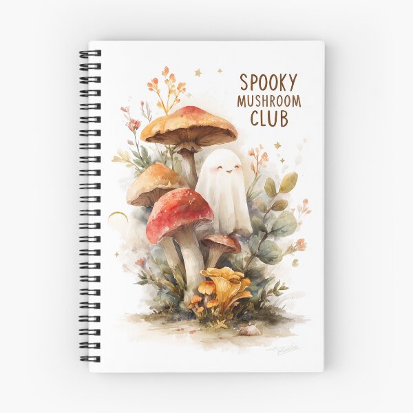 Item preview, Spooky Mushroom Club Ghost designed and sold by Helenaphotoart.