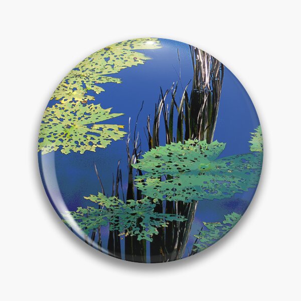 Item preview, Palm Leaves And Frond Floating In Teal Waters  designed and sold by DEC02.