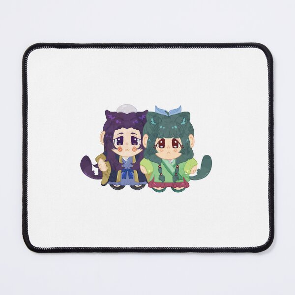 Item preview, Chibi Kitty Jinshi and Maomao The Apothecary Diaries designed and sold by fawnsandstars.