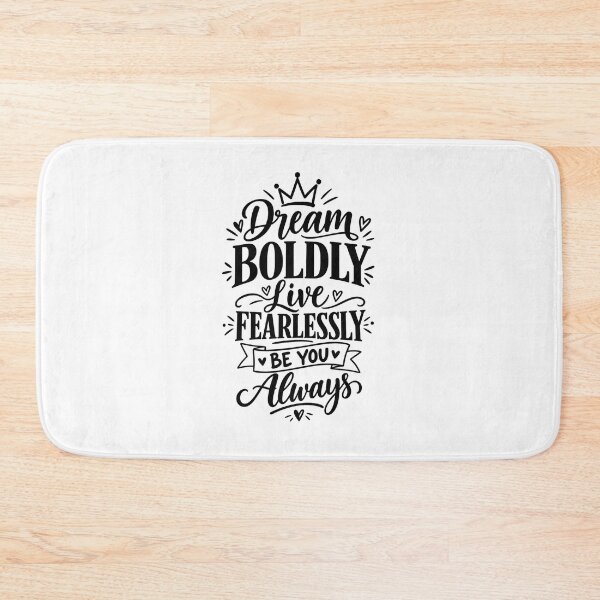 Item preview, Dream Boldly Live Fearlessly Be You – Inspirational Women Empowerment Quote designed and sold by StickyDelights.