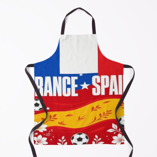 Item preview, France vs Spain Minimalist Football Match Poster designed and sold by Nexus Space.