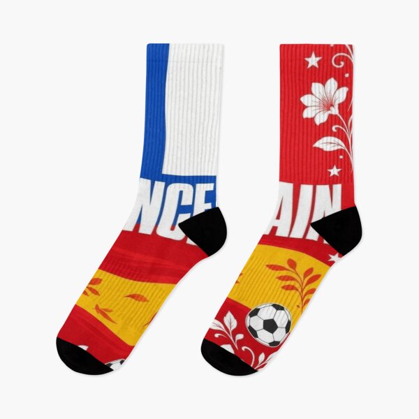 Item preview, France vs Spain Minimalist Football Match Poster designed and sold by Nexus Space.