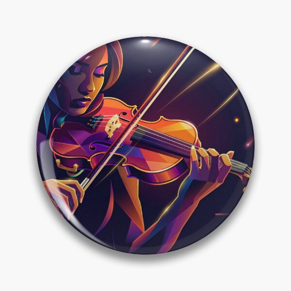Item preview, Woman performing with a Violin designed and sold by recipestv7.