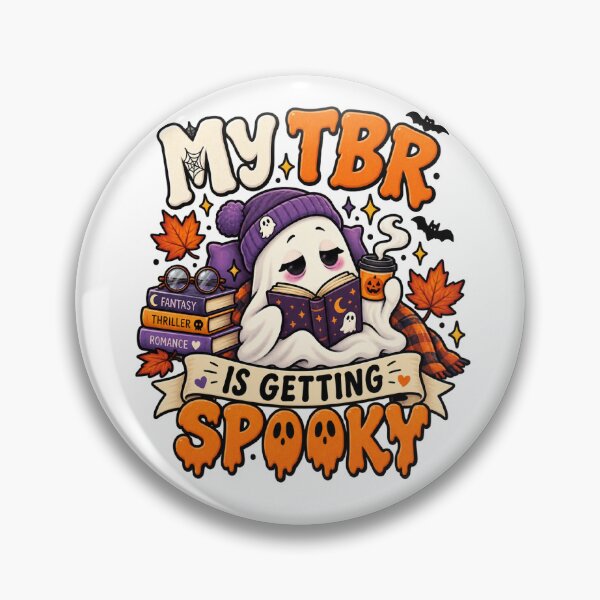Item preview, My TBR Is Getting Spooky – Cute Ghost Book Lover Halloween Design designed and sold by youcefben48.