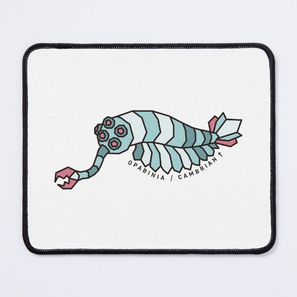 Item preview, Geometric Opabinia - Dusty Rose Accent designed and sold by AnimalsKnowAll.