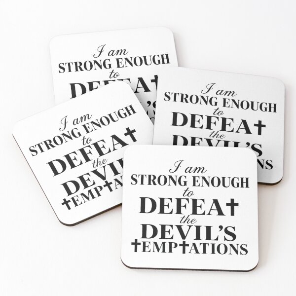 Item preview, strong enough to defeat devil temptation designed and sold by OCD_JESSICA.