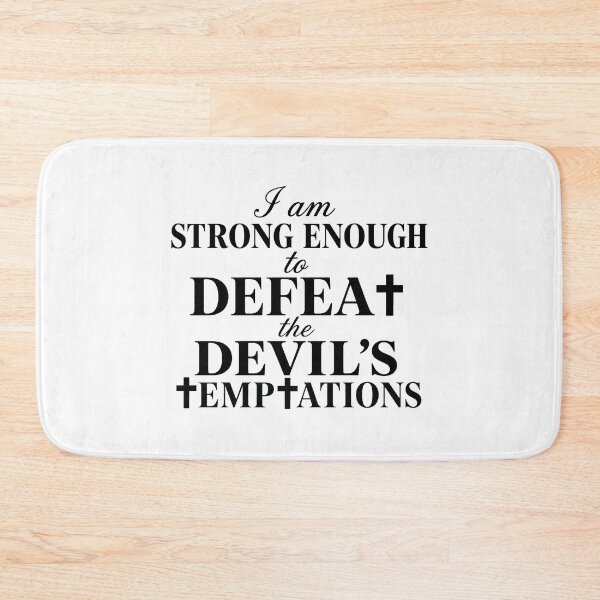 Item preview, strong enough to defeat devil temptation designed and sold by OCD_JESSICA.