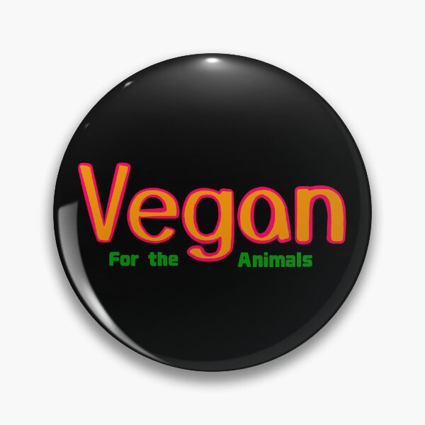 Item preview, Vegan for the animals  designed and sold by Zerozombiegirl.