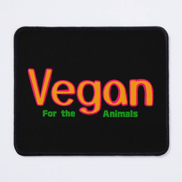 Item preview, Vegan for the animals designed and sold by Zerozombiegirl.