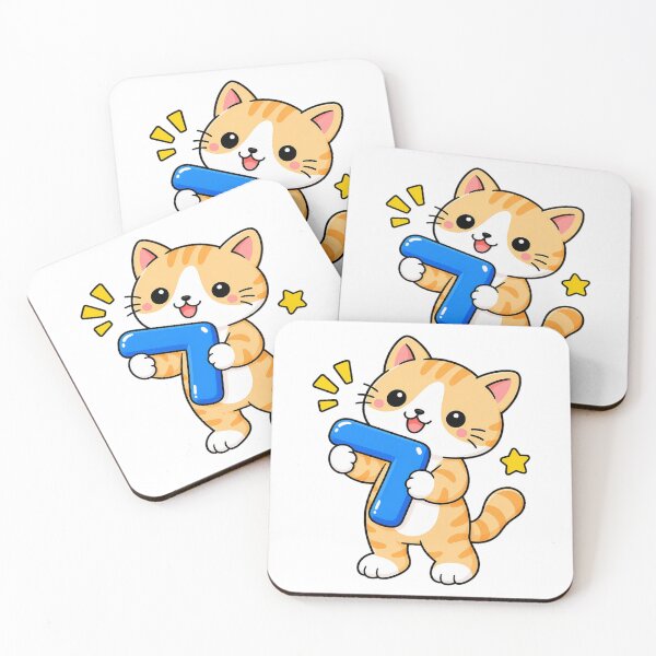 Item preview, Cute Orange Tabby Cat with Korean Hangul Letter ㄱ Kawaii Kitty designed and sold by NoopnyangStudio.