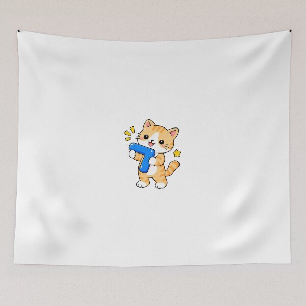 Item preview, Cute Orange Tabby Cat with Korean Hangul Letter ㄱ Kawaii Kitty designed and sold by NoopnyangStudio.